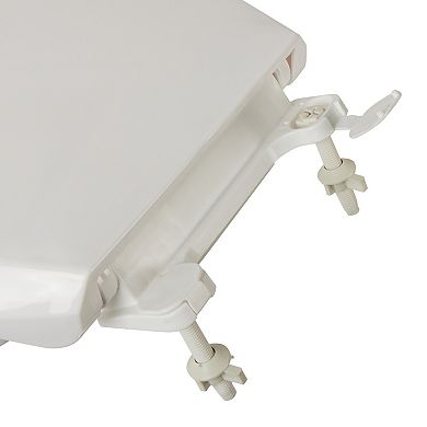 Bath Bliss Deluxe Beveled Round Toilet Seat