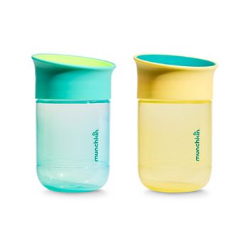 Munchkin Miracle 360° Spoutless Spill-Proof Cup Medium Flow 10-oz. 2-Pack