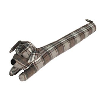 Elements Checkered Dog Draft Dodger 35.5 in Floor Decor