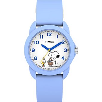 Timex® x Peanuts Kids' Snoopy Silicone Strap Watch - TW2Y51100