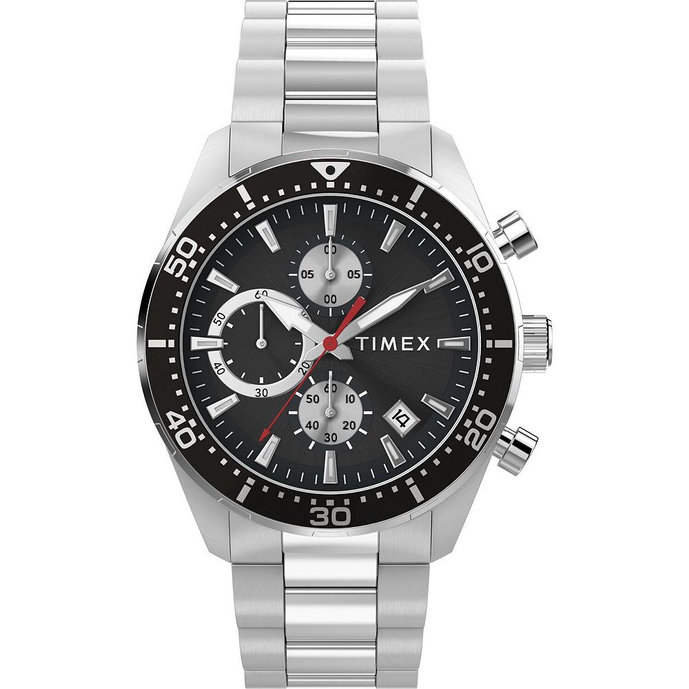 Timex® Men's Ridgefield Chronograph Stainless Steel Watch - TW2Y56900