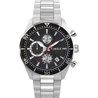 Timex® Men's Ridgefield Chronograph Stainless Steel Watch - TW2Y56900