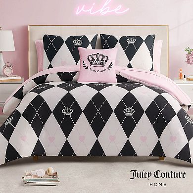 Juicy Couture Royal Argyle Reversible BIAB 8-Piece Set