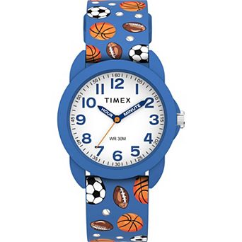 Timex® Kid's Time Teacher Sports Silicone Strap Watch - TW2Y59900