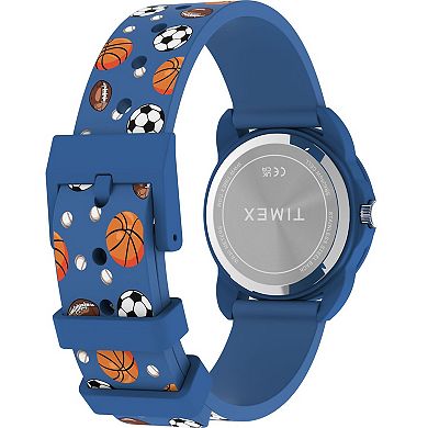 Timex Kid's Time Teacher Sports Silicone Strap Watch - TW2Y59900