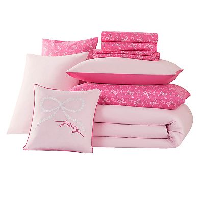Juicy Couture Pearly Bows Reversible BIAB 8-Piece Set
