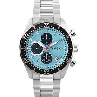 Timex® Men's Ridgefield Chronograph Stainless Steel Watch - TW2Y62200