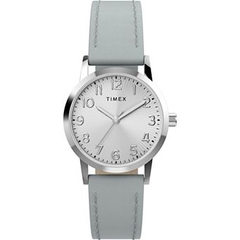 Timex® Women's Main Street Leather Strap Watch - TW2Y67100