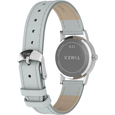 Timex Women's Main Street Leather Strap Watch - TW2Y67100