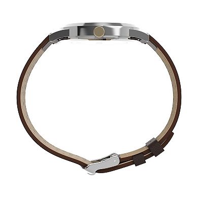 Timex Men's Main Street Leather Strap Watch - TW2Y67600
