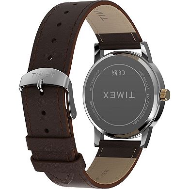 Timex Men's Main Street Leather Strap Watch - TW2Y67600
