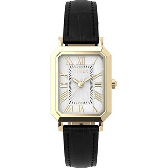 Timex® Vivienne Women's Leather Strap Analog Watch - TW2Y71900