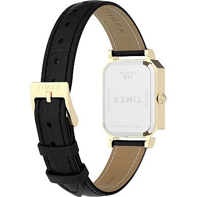 Timex® Vivienne Women's Leather Strap Analog Watch - TW2Y71900