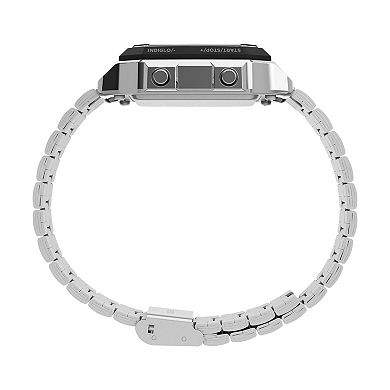 Timex Men's World Time Stainless Steel Digital Watch - TW5M68900