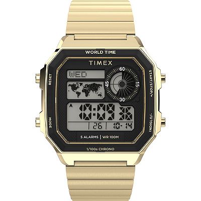 TIMEX ゴールド デジタル腕時計 8303343?wid=400&hei=400&