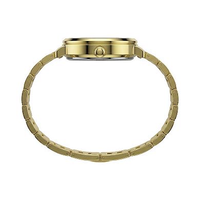 Timex Women's Gold-Tone Watch & Heart Bracelet Set - TWG068100