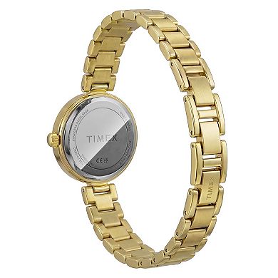 Timex Women's Gold-Tone Watch & Heart Bracelet Set - TWG068100