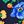 Navy Poppy Floral