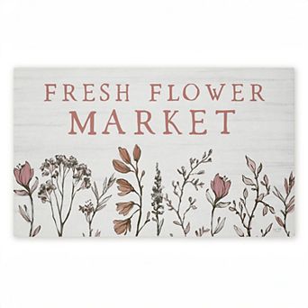 Stupell Home Decor Fresh Flower Market Blooms Doormat