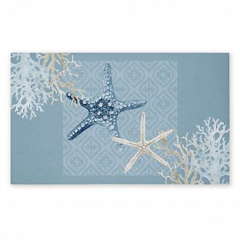 Stupell Home Decor Starfish Tours Nautical Pattern Doormat