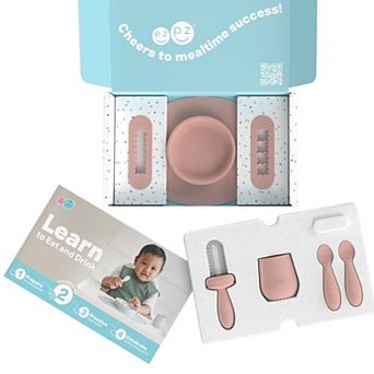 ezpz Kit 2: Learn to Eat & Drink Baby Tableware