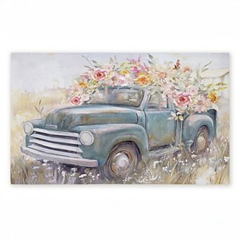 Stupell Home Decor Country Cargo Roses Doormat