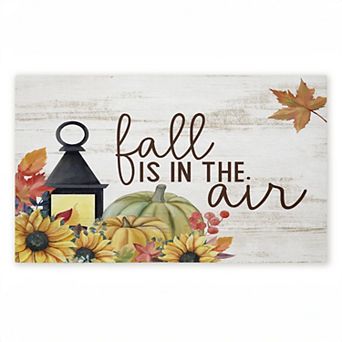 Stupell Home Decor Fall Is In The Air Lantern Doormat