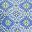 Blue Egret Geo Floral