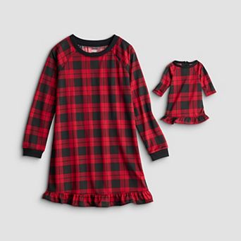 Girls 4-16 Jammies For Your Families® Mix & Match Nightgown & Matching Doll Gown