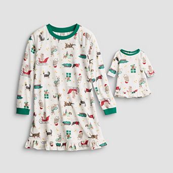 Girls 4-16 Jammies For Your Families® Mix & Match Nightgown & Matching Doll Gown