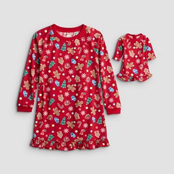 Girls 4-16 Jammies For Your Families® Mix & Match Nightgown & Matching Doll Gown