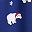 Blue Polar Bear