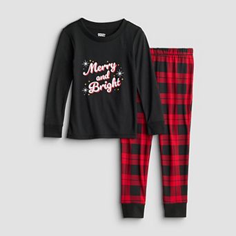 Toddler Jammies For Your Families® Pajama Long Sleeve Top and Pajama Bottoms Set