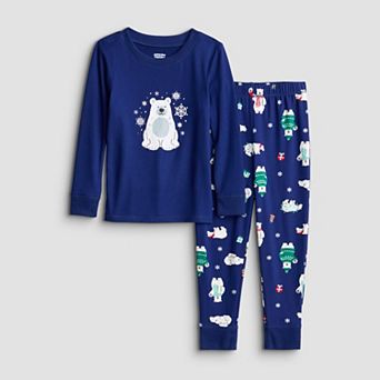 Toddler Jammies For Your Families® Mix & Match Long Sleeve Pajama Top and Pajama Bottoms Set