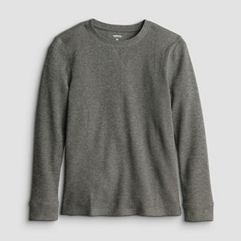 Boys 8-20 Sonoma Goods For Life® Supersoft Waffle Crew in Regular & Husky