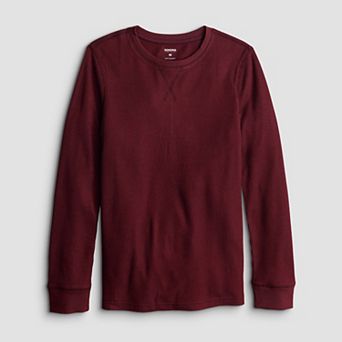 Boys 8-20 Sonoma Goods For Life® Supersoft Waffle Crew in Regular & Husky
