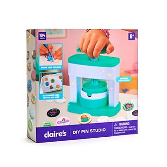 Claire's DIY Pin Studio 104 pc Custom Pin Making Kit
