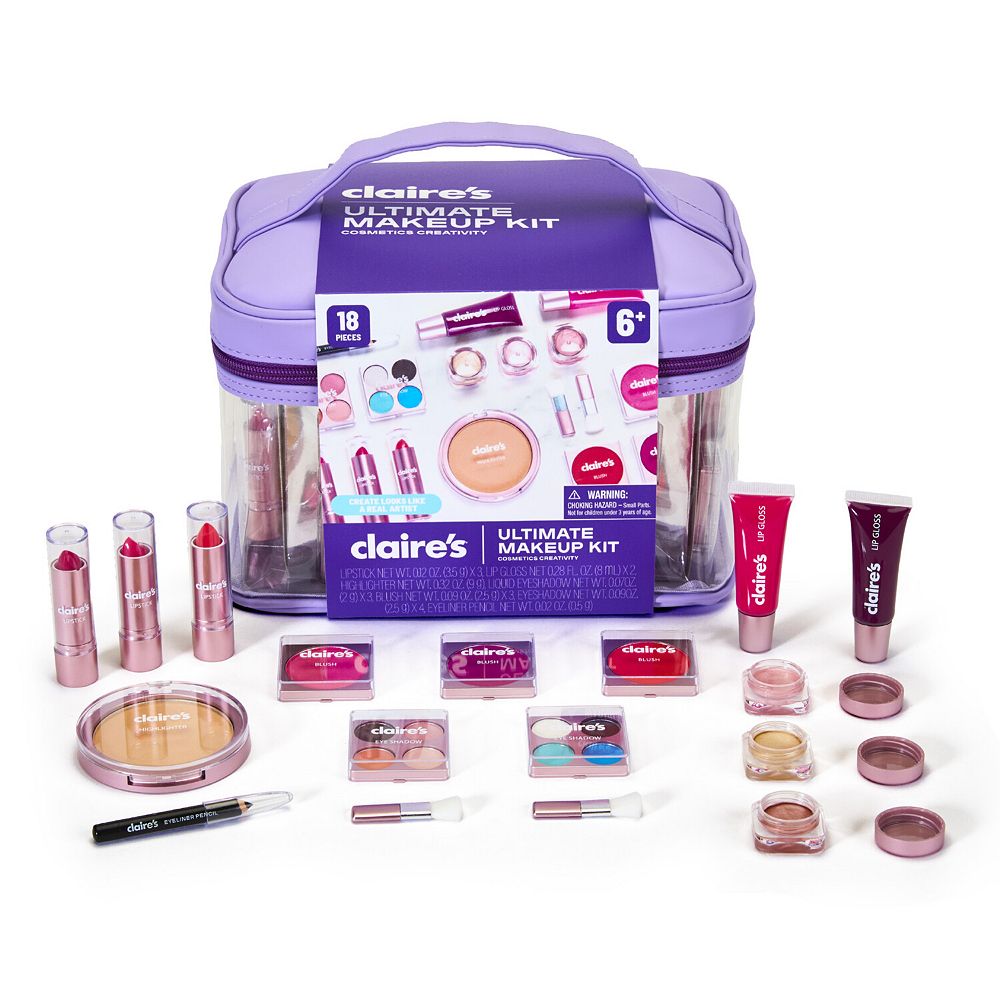 Claire's 18-Piece Ultimate Makeup Kit