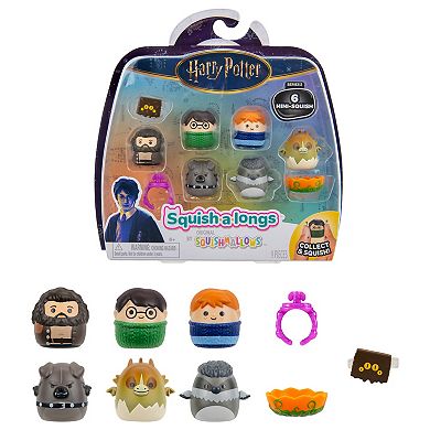 Squish-a-longs Harry Potter 9-Piece Mini Squish Collectible Figures