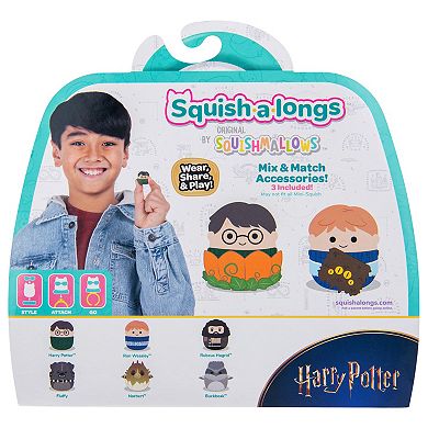 Squish-a-longs Harry Potter 9-Piece Mini Squish Collectible Figures