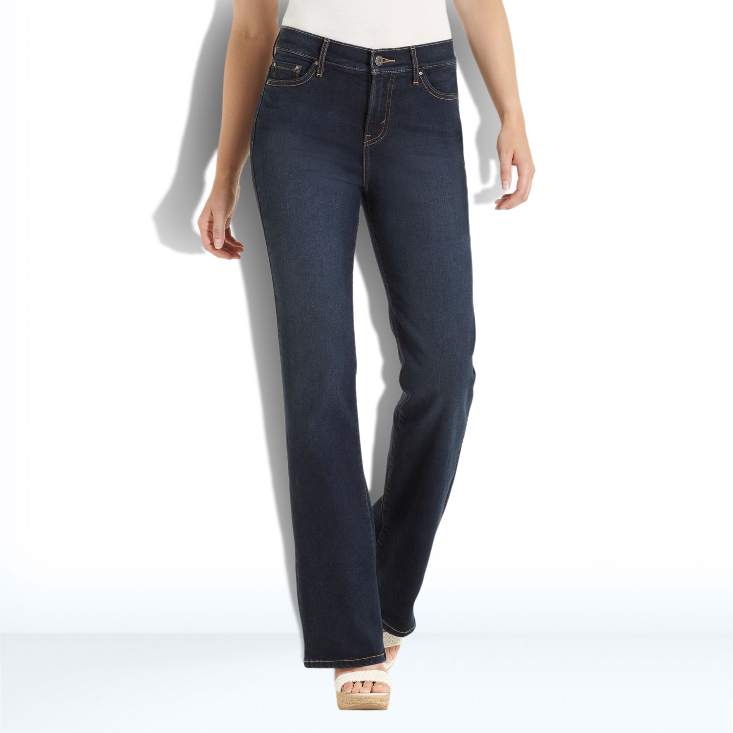 levi's perfectly slimming 512 skinny leg