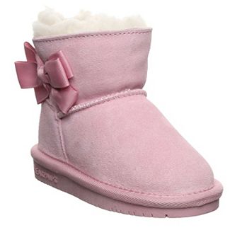 Bearpaw Saige Girls Suede Ankle Boots