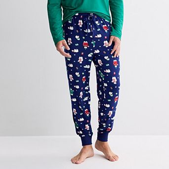 Men's Jammies For Your Families® Mix & Match Banded Pajama Bottoms