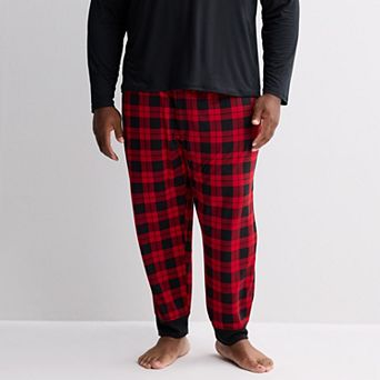 Big & Tall Jammies For Your Families® Mix & Match Banded Pajama Bottoms
