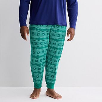 Big & Tall Jammies For Your Families® Mix & Match Banded Pajama Bottoms