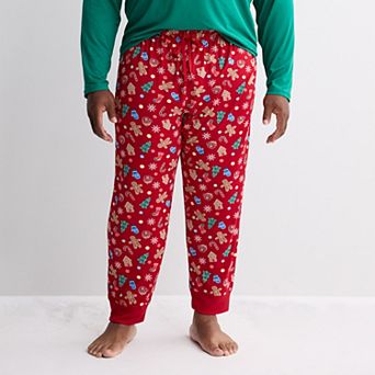 Big & Tall Jammies For Your Families® Mix & Match Banded Pajama Bottoms