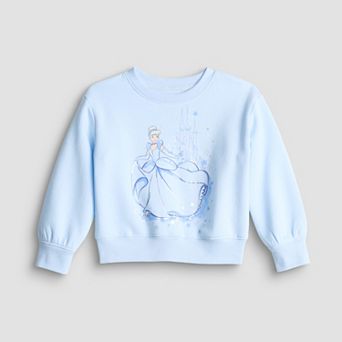 Baby & Toddler Girl Disney / Jumping Beans® Cinderella Graphic Fleece Crew Sweatshirt