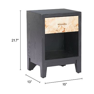 Zuo Modern Noite Side Table