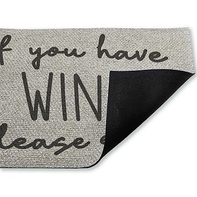 Stupell Home Decor Wine Theme Welcome Mat