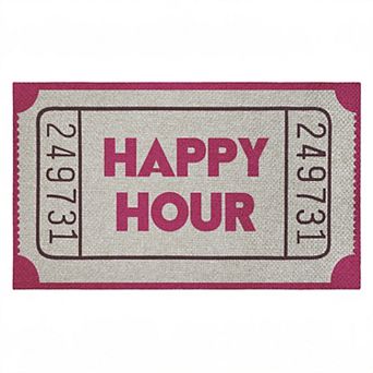 Stupell Home Decor Red Sh*t Show Ticket Doormat